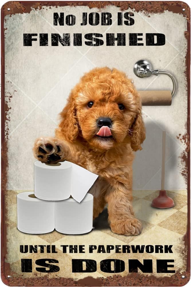 Goldendoodle Hund Badezimmer B – Farming Jobs Bewertung und Preis
